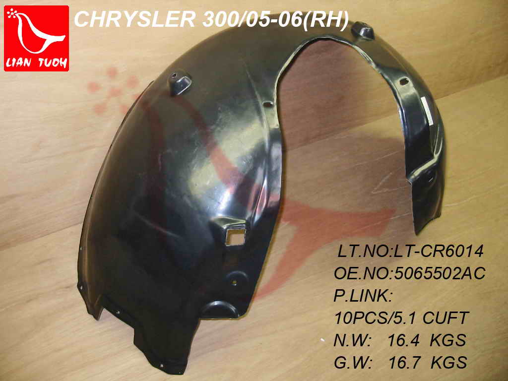 CHARGER 06-10 Right FENDER LINER =05210R