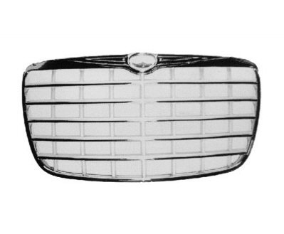 300 05-10 Grille Assembly 5 7/6 1LT Chrome/SILVER