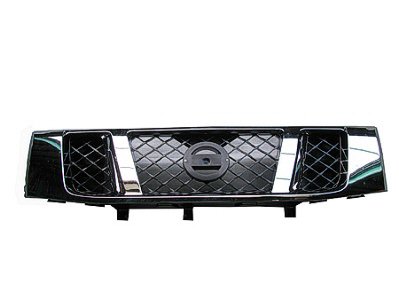 TITAN 08-15 Grille TEX Black With Chrome FRAME Standard TY