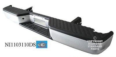 TITAN 07-15 Rear Bumper Assembly PTD Without Sensor Without TO