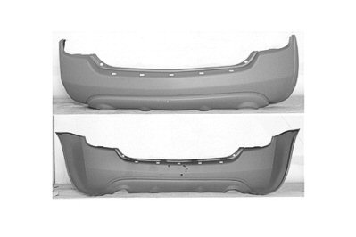 MURANO 06-07 Rear Cover With STEP PAD HOLE CAPA