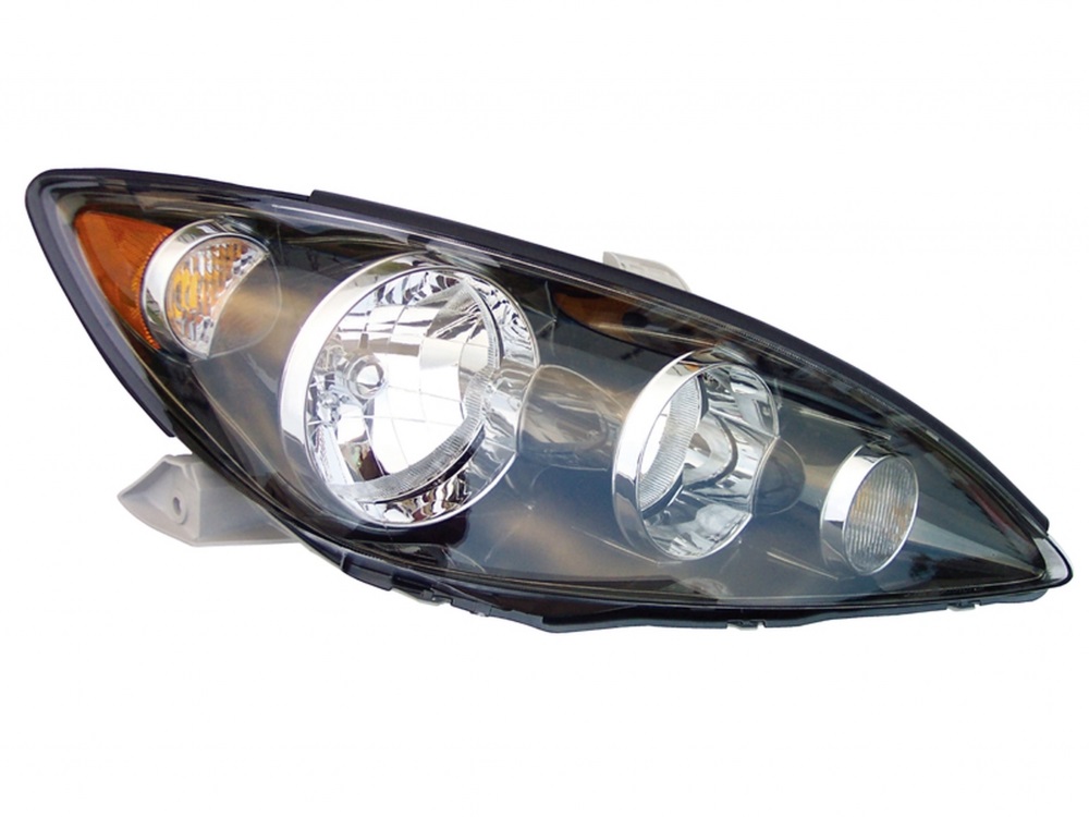 CAMRY 05-06 Right Headlight Assembly SE With Black TRIM USA BUI