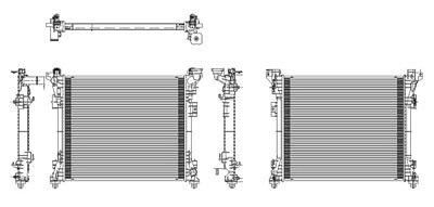 CARAVN/TWN&CNTRY 08-13 RADIATOR 3 3LT =R6513