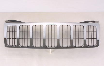 GD CHEROKEE 05-07 Grille Assembly Black With Chrome FRAME