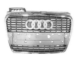 A4/S4 05-08 Grille Gray With Chrome FRAME Without S LIN