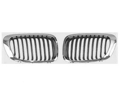 325CI/330CI 99-03 Right Grille Coupe/Convertible Chrome TO 3
