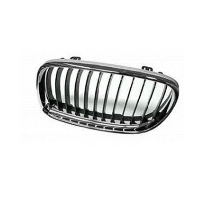 3SERS 09-11 Left Grille Sedan Black With Chrome BEZEL 325