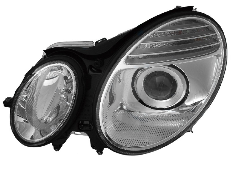 E CLASS 07-09 Right Headlight Assembly (HID) Without AFS With MT