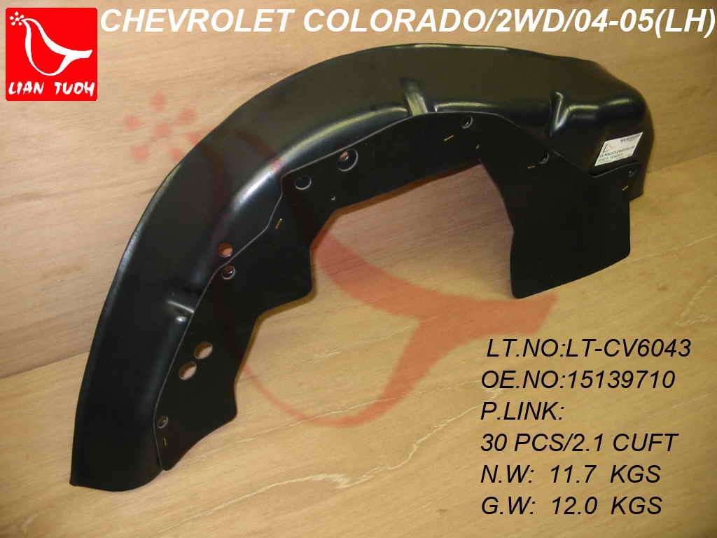 COLORADO/CAN 04-06 Left INNER FENDR LINER 2WD