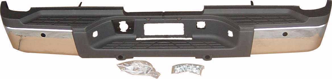 SILV/SIER HD 07-10 Rear Assembly Chrome With DULLY With Sensor