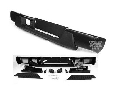 COLORADO/CANYON 04-13 Rear Bumper Assembly Black Without