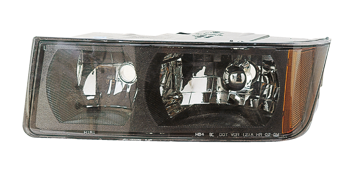 AVALANCHE 02-06 Left Headlight Assembly With BODY CLADING BO