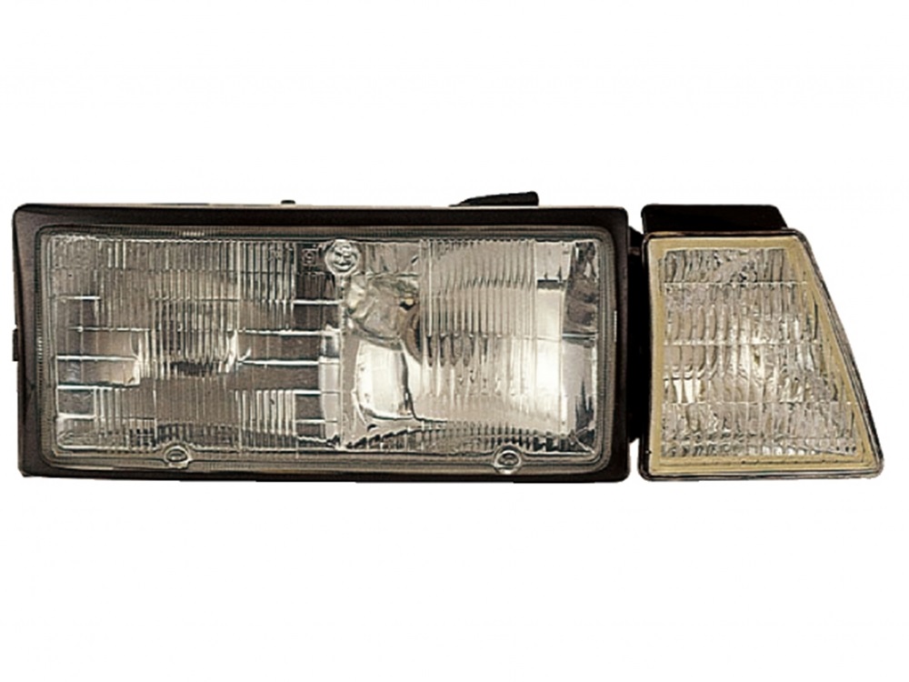 CAVALIER 88-90 Left Headlight Assembly