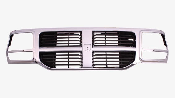 NITRO 07-11 Grille Assembly Black With Chrome FRAME Right /SL