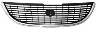TOWN&CNTRY 01-04 Grille Gray/With Chrome Molding