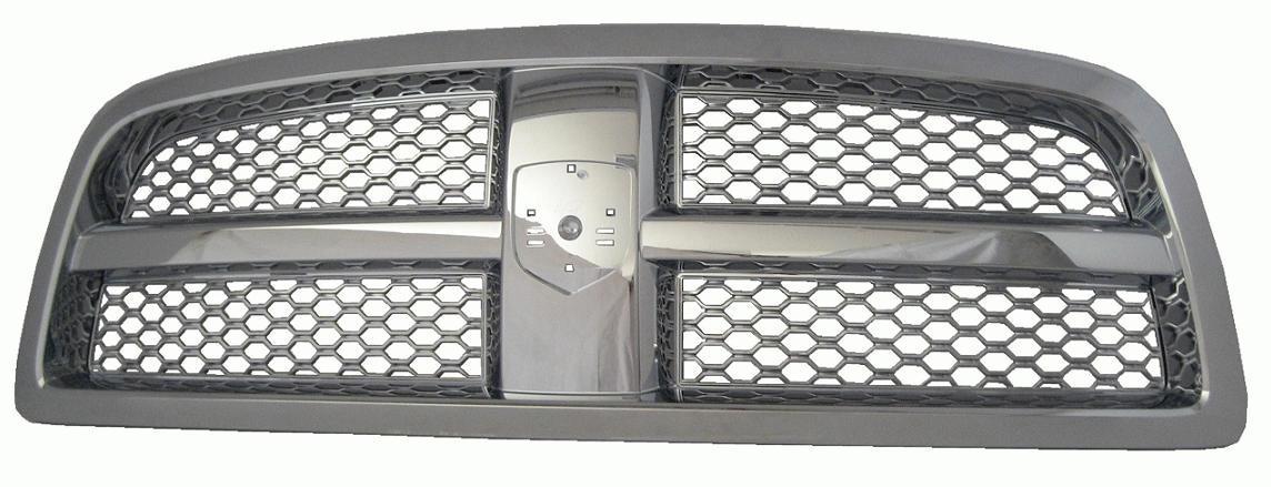 DG PU 09-12 Grille ALL Chrome HONEYCOMB 1500 =10
