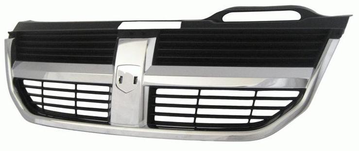 JOURNEY 09-10 Grille Black With Chrome Molding