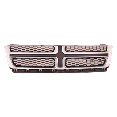 AVENGER 11-14 Grille Gray With Chrome Molding