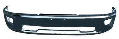 DG PU 09-12 Front Bumper Chrome 1500 With FOG Without SPOR