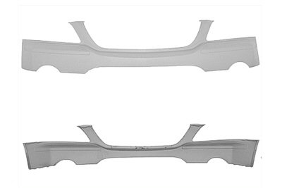PACIFICA 04-06 Front UPPER Cover Without Chrome INSERT