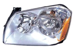 MAGNUM 05-07 Right Headlight Assembly 5 7LT With Chrome BEZEL