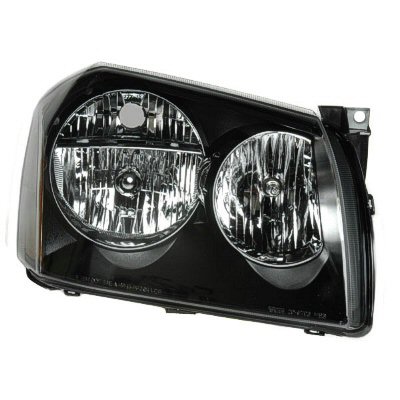 MAGNUM 05-07 Right Headlight Assembly 2 7/3 5L With Black BEZEL