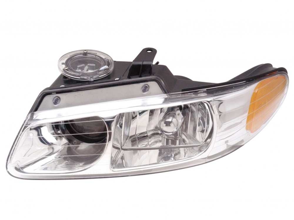 TOWN&COUNTRY 00 Left Headlight Assembly With QUAD LAMP