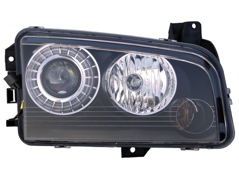 CHARGER 08-10 Left Headlight Assembly HID TYPE Without KIT