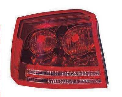CHARGER 06-08 Left TAIL LAMP Assembly NSF