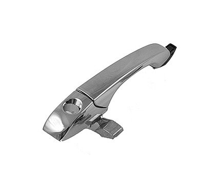 300 05-10 Left Front DOOR HANDEL Chrome With KEY HOLE =M