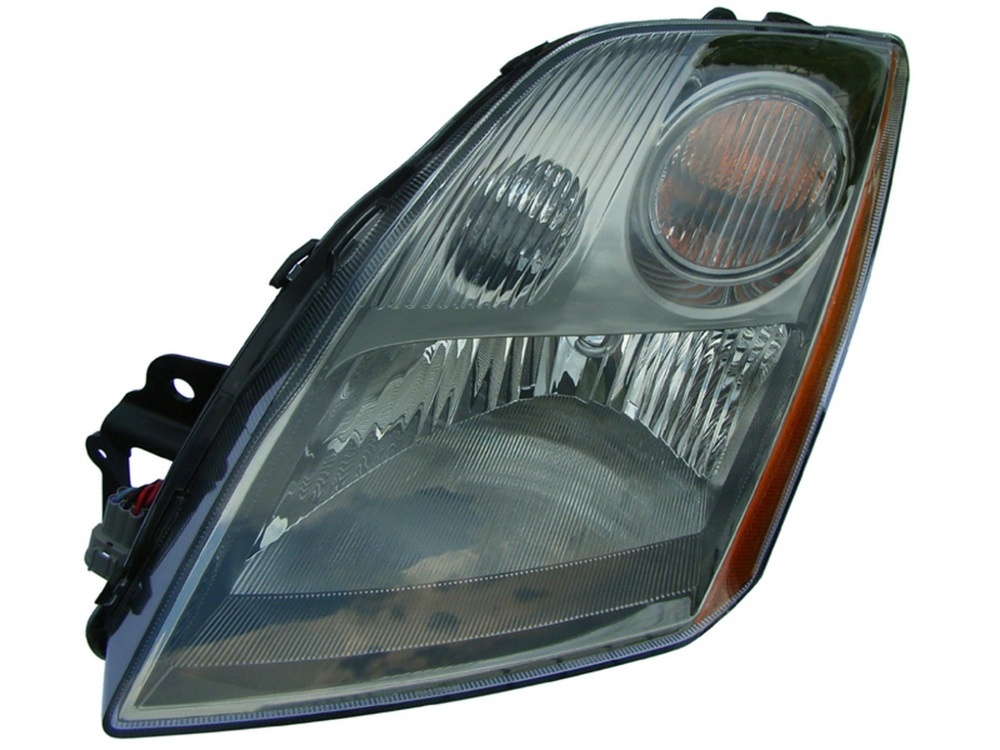 SENTRA 07-09 Left Headlight Assembly 2 5LT ENG With Black