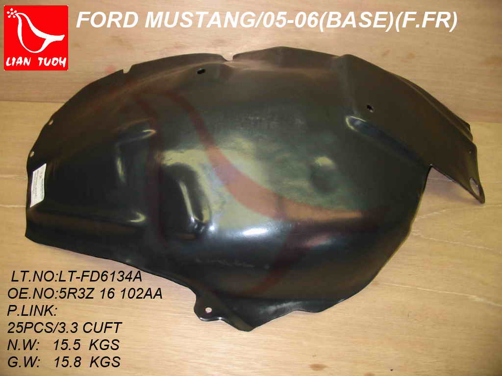 MUSTANG 05-09 Right Front SECTION FENDER LINER