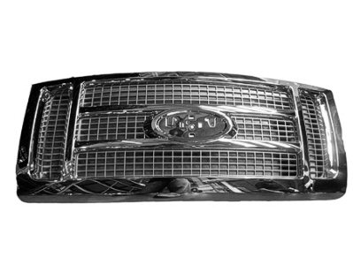 FD P/U 09-12 Grille KING RANCH Paint to match MESH 2 Chrome