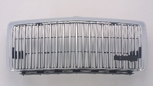 TOWN CAR 95-97 Grille Assembly Chrome/Black INNER&OUTE