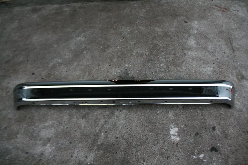 FD VAN 92-04 Rear FACE Bumper Chrome With PAD H NOT S