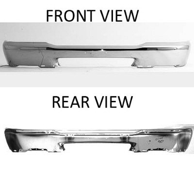 RANGER 98-00 Front Bumper Chrome Without PAD HOLE