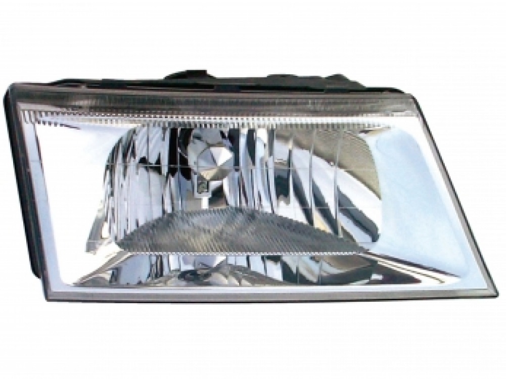 GD MARQUIS 03-04 Right Headlight Assembly Black INSIDE CAPA