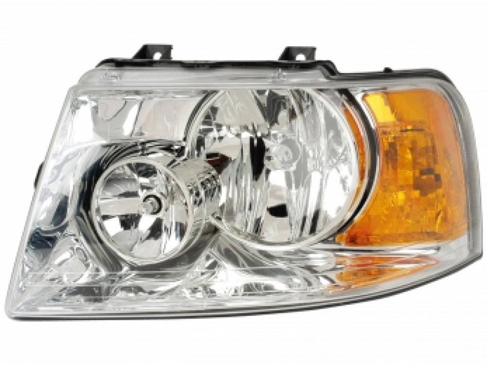 EXPEDITION 03-06 Left Headlight Assembly With Chrome HOUSING
