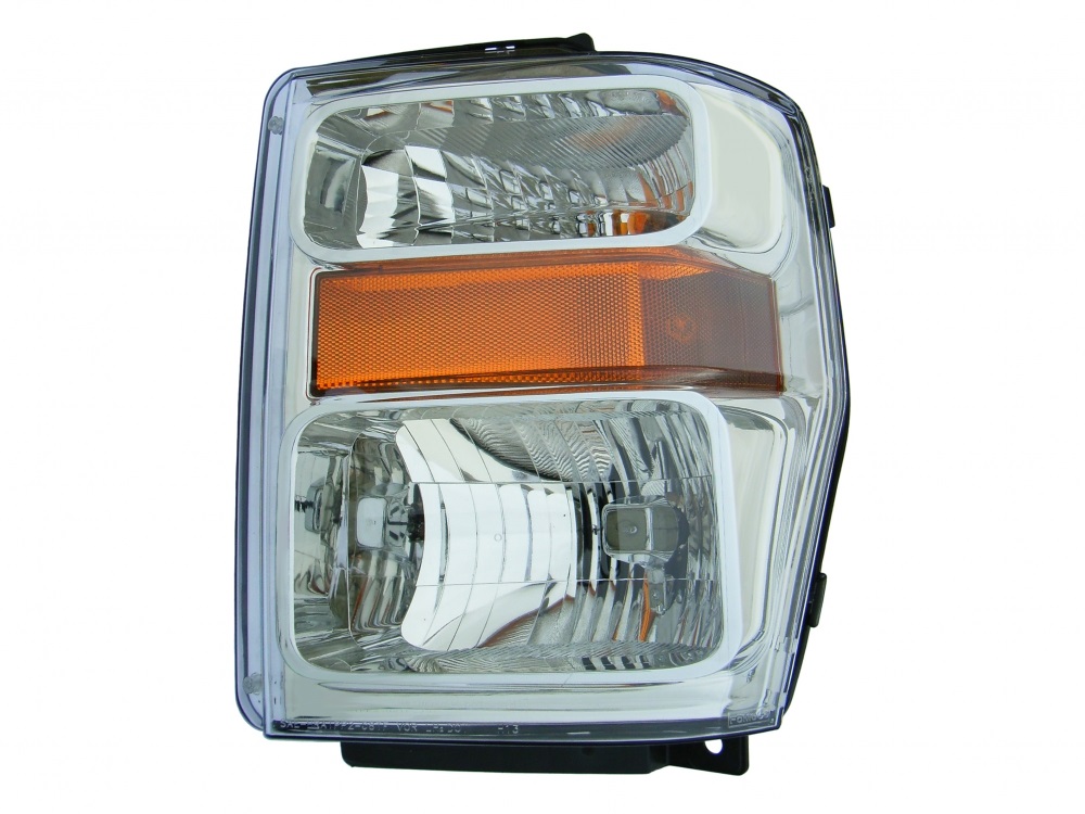 SUPER DUTY 08-10 Left Headlight Assembly With CLEAR LENS Exclude