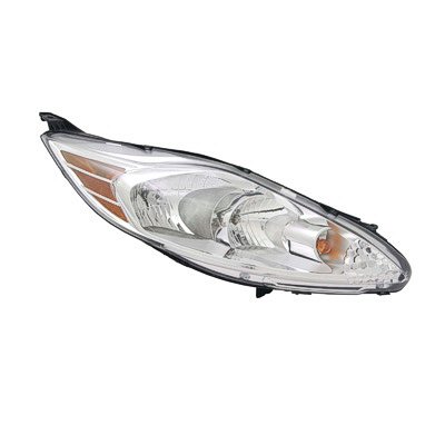FIESTA 11-13 Right Headlight Assembly Without APEARNCE Package Chrome