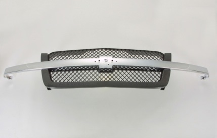 SILVERADO 03-06 Grille Chrome With Paint to match FRAME=HD 3-4