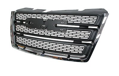 TERRAIN 10-15 Grille Assembly Black With Chrome Molding