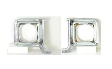 CHEVY 73-78 Right Headlight BEZEL Chrome (W ROUND Headlight)