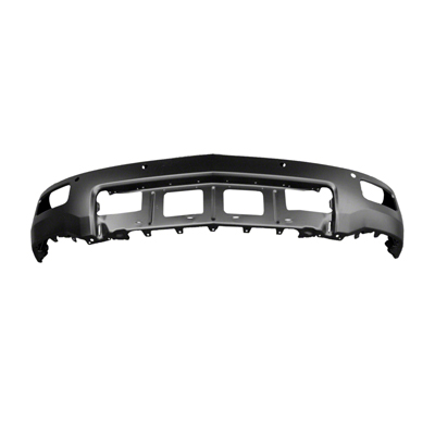 SILVER 14-15 Front Bumper Black 1500 With FOG With SensorSR
