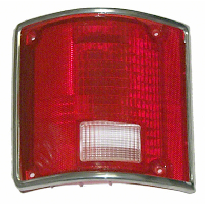 C10 73-87 Left TAIL LAMP Assembly With Chrome =SUB 78-91