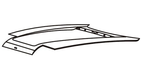 PRELUDE 88-91 Hood (CAPA)