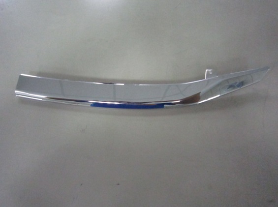 CRV 15-16 Left UPPER Grille Molding Chrome