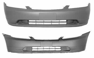 CIVIC 01-03 Front Cover Sedan/Coupe Without FOG Exclude S PR