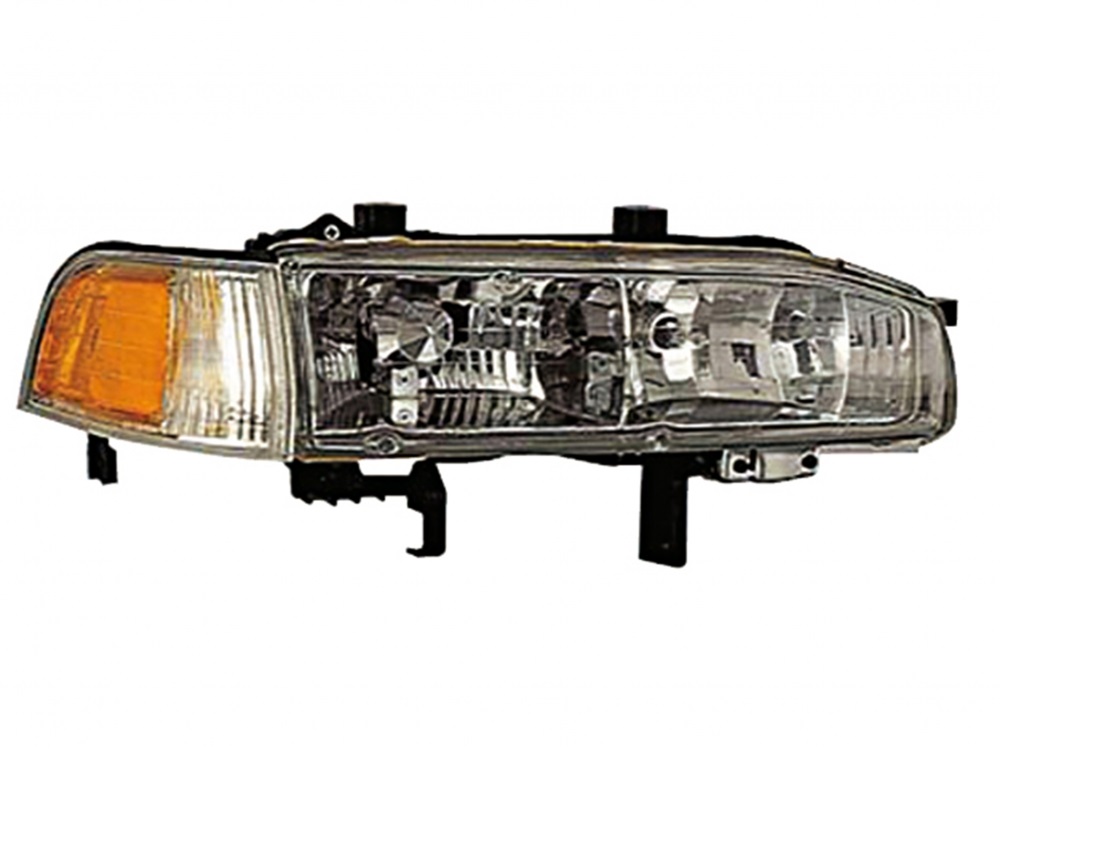 ACCORD 92-93 Right Headlight Assembly With SIDEMARKER LAMP