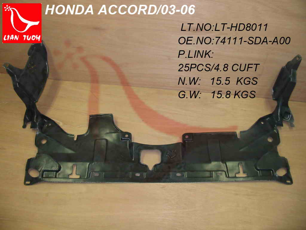 ACCORD 03-05 Front ENGIN UNDER Cover SHIELD